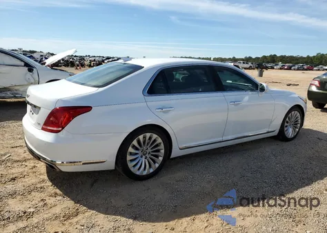 2017 Genesis G90 Ultimate z USA, uszkodzony, nr VIN KMHG54JH5HU024984